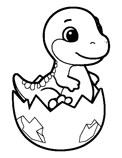 Hatching Egg Dinosaur