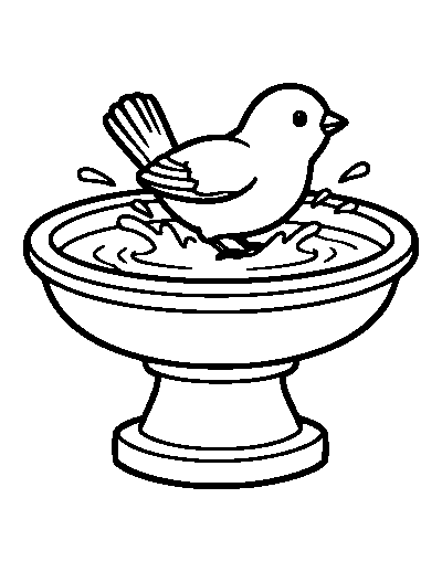 Splashing Bird