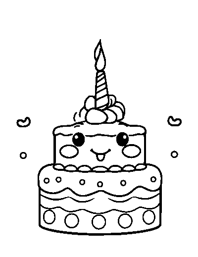 Cute Cartoon Birthday