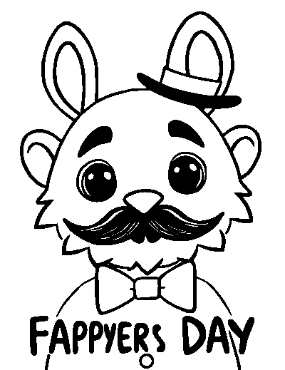 Cute Cartoon Father's Day
