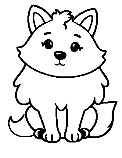 Cute Cartoon Fox