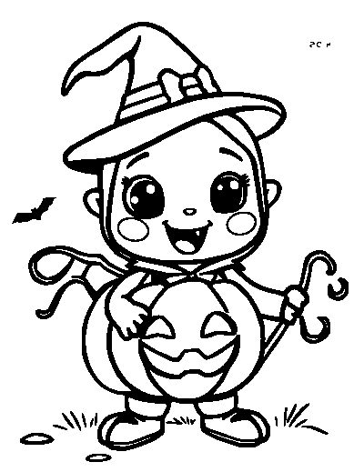 Cute Cartoon Halloween