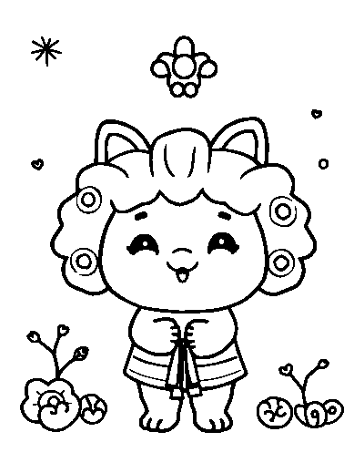 Cute Cartoon New Year
