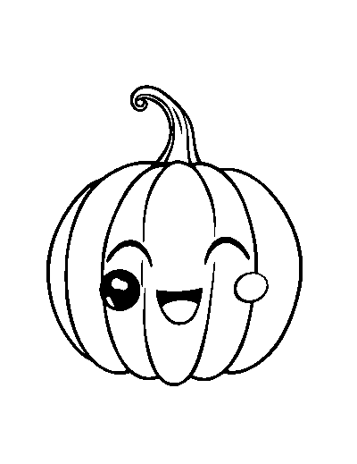 Cute Cartoon Pumpkin