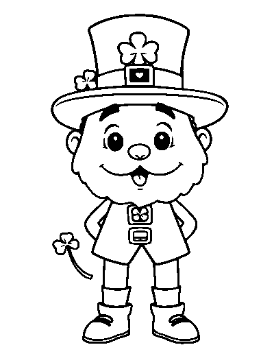 Cute Cartoon St. Patrick's Day