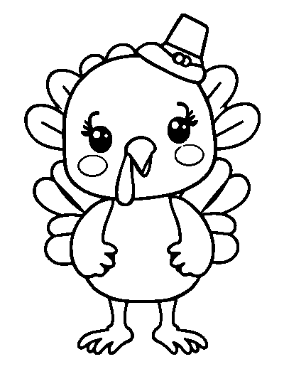 Cute Cartoon Thanksgiving