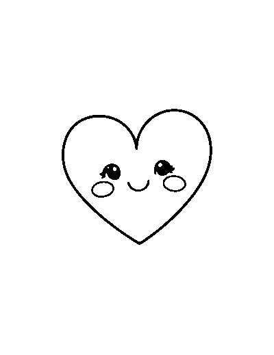Cute Cartoon Valentine Heart