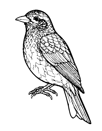 Realistic Bird