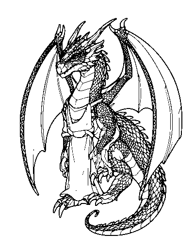 Realistic Dragon