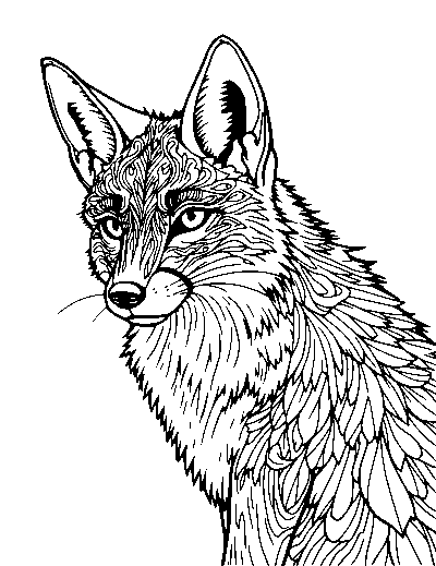 Realistic Fox
