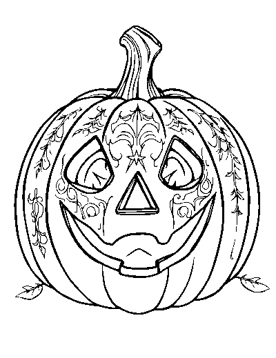 Realistic Jack-o'-lantern