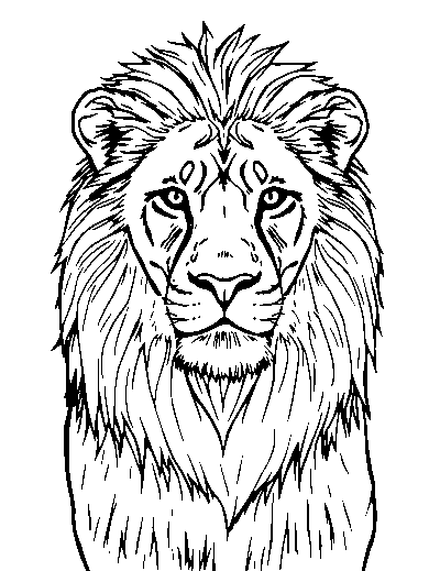 Realistic Lion