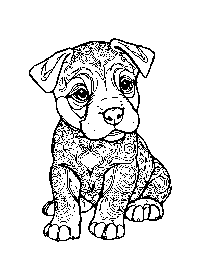 Realistic Puppy