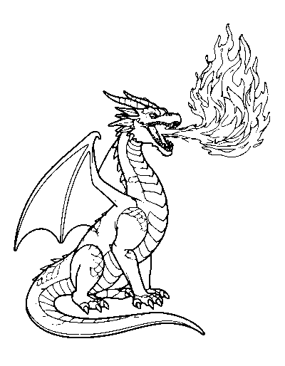 Fire Breathing Dragon