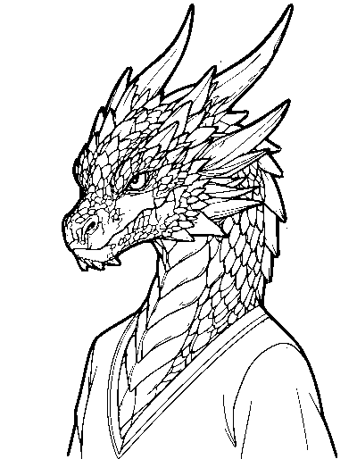 Horned Portrait Dragon