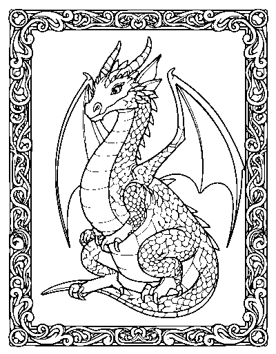 Framed Dragon