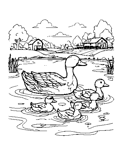 Duck Pond Farm Animals