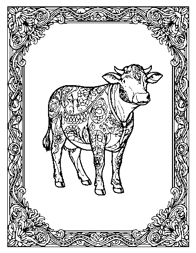 Framed Farm Animals