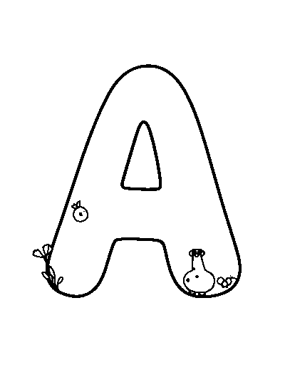 Letter A