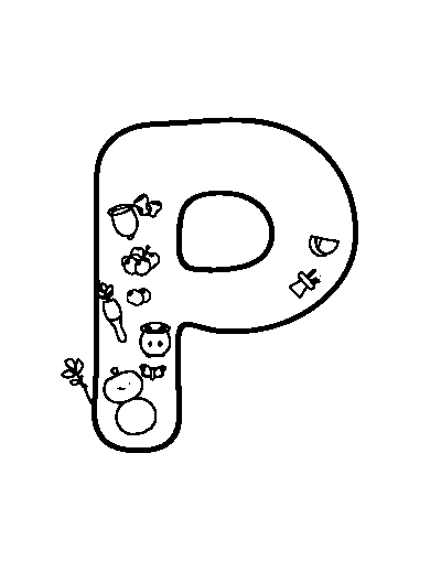 Letter P