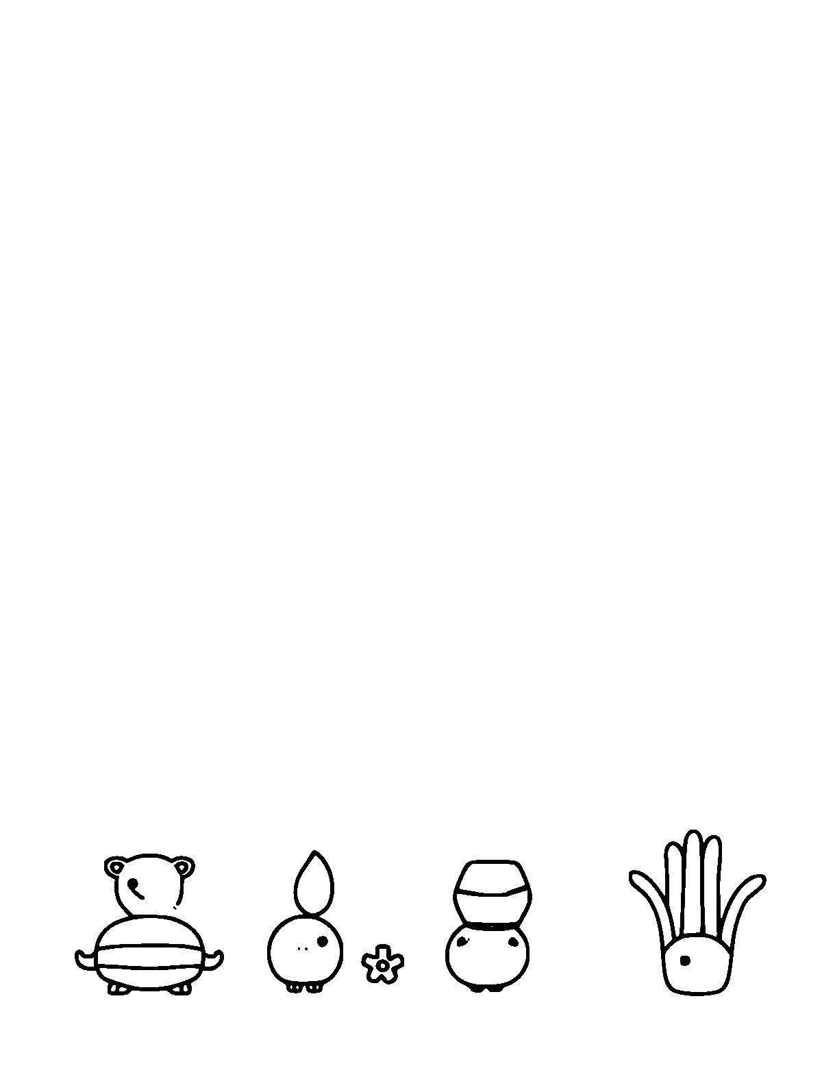 Line-art coloring page of Skip Counting, medium outlines, centered