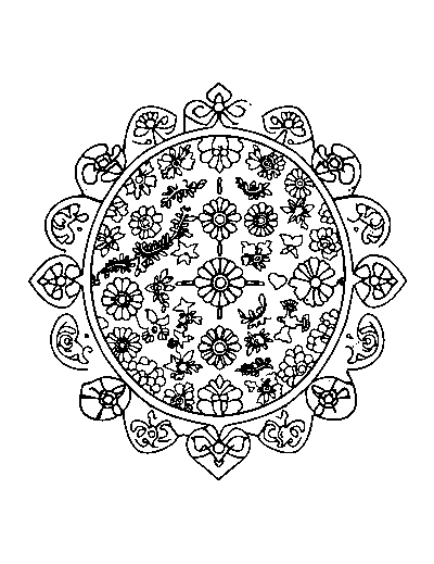 Patterned Chinese Paper-Cut Design