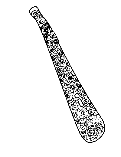 Patterned Didgeridoo