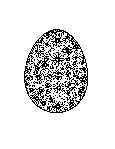 Patterned Dinosaur Egg