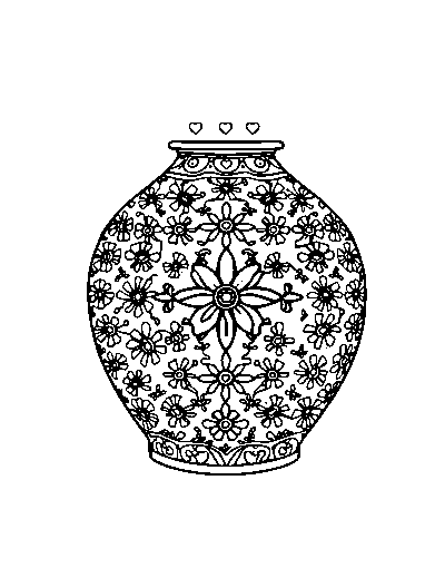 Patterned Dutch Delft Blue Pottery