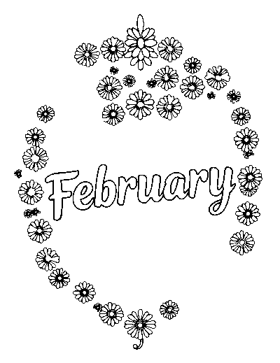 Patterned February