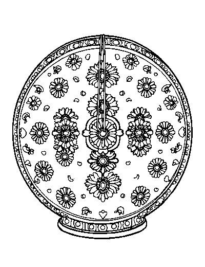 Patterned Gamelan Gong