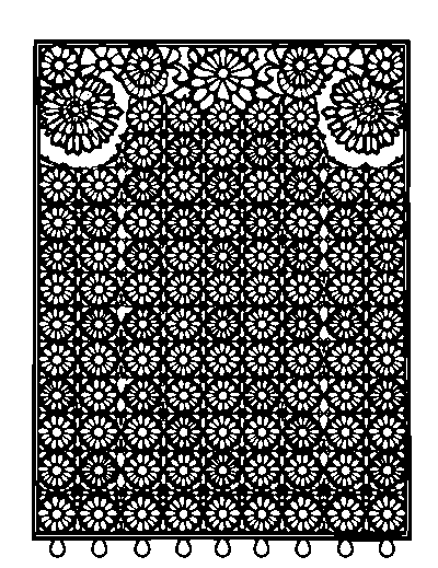Patterned Papel Picado Banner