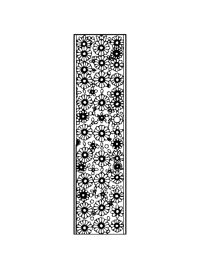 Patterned Printable Bookmarks