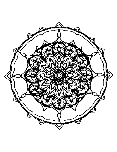 Patterned Rangoli