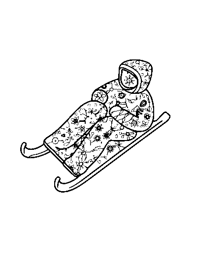 Patterned Sledding
