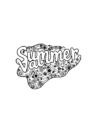 Patterned Summer Vacation