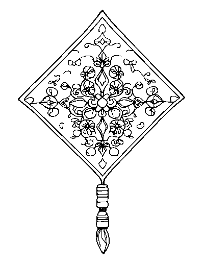 Patterned Thai Kite (Chula)