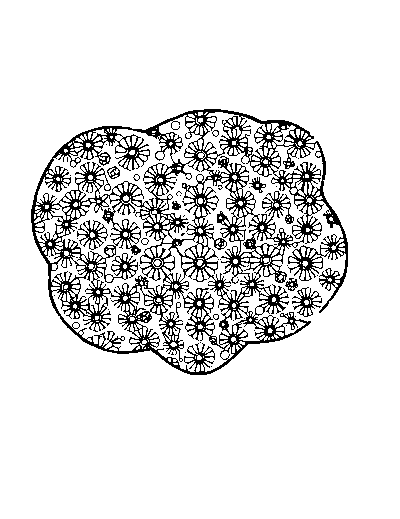 Patterned Thick Outlines