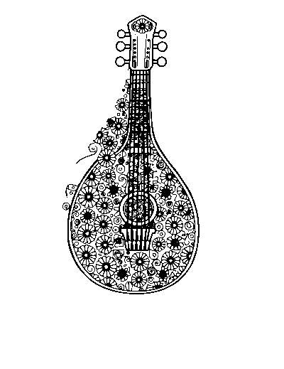 Patterned Turkish Oud