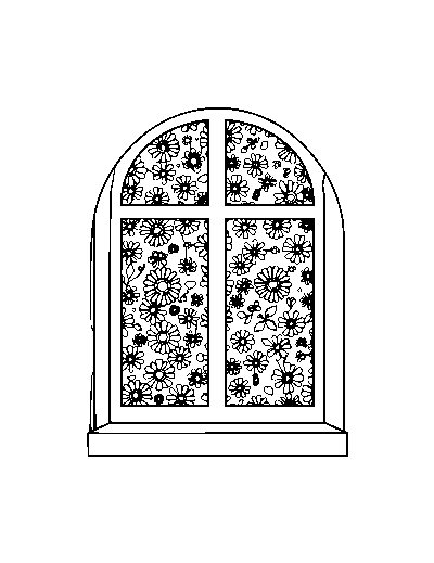 Patterned Window