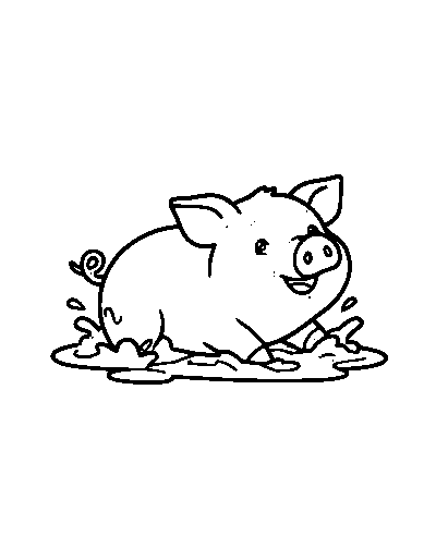 Muddy Pig Farm Animals