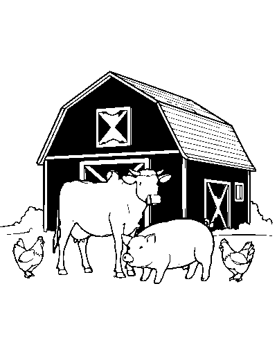 Barnyard Farm Animals