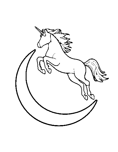 Moon Leap Unicorn