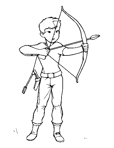Archery Bow and Arrow