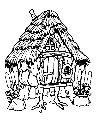 Baba Yaga's Hut on Chicken Legs