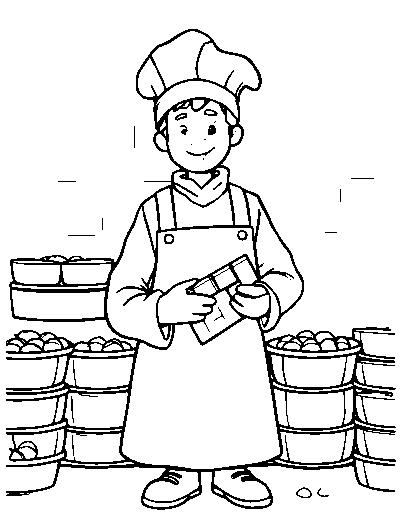 Chocolate Factory Worker