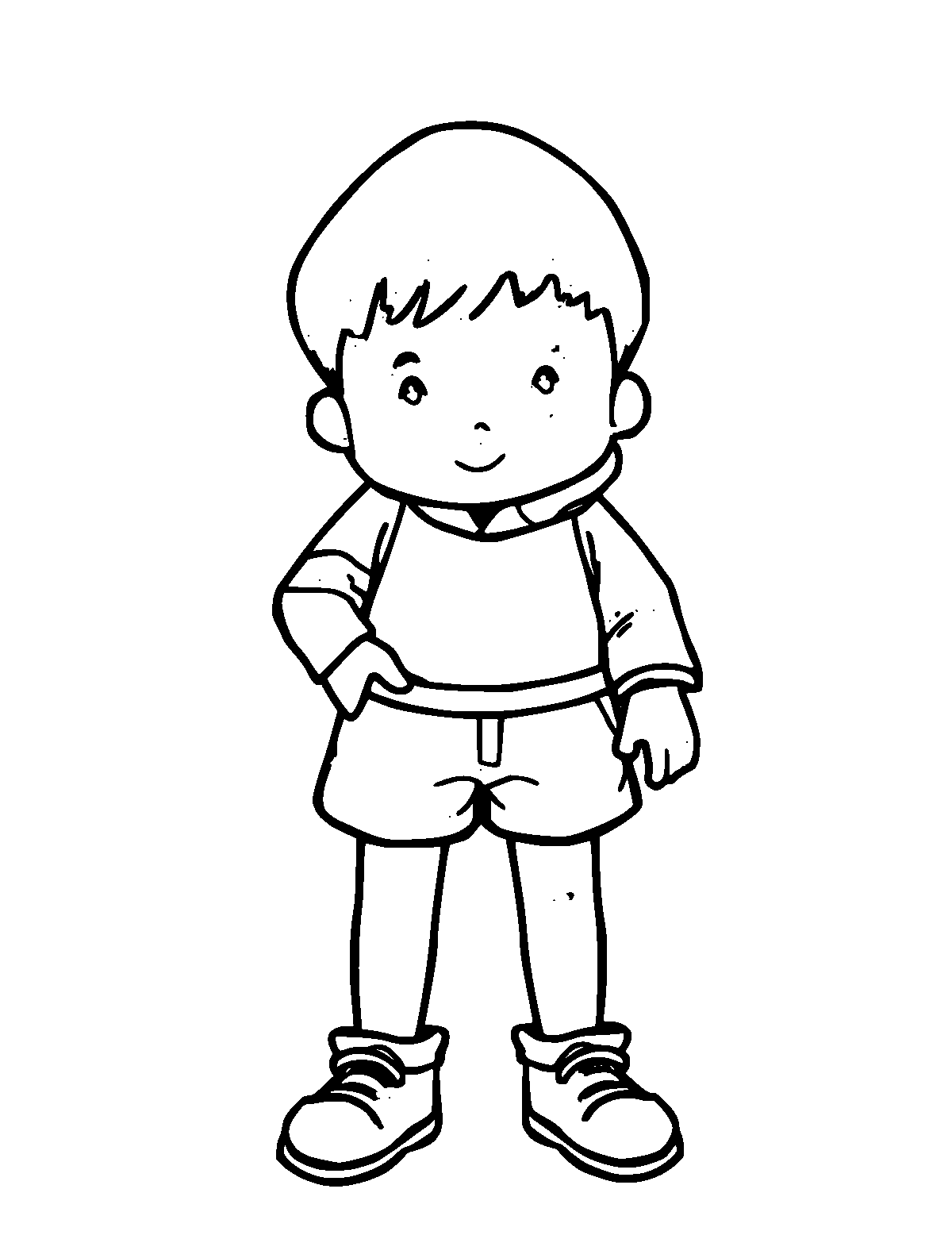 Line-art coloring page of Dumplings, thick outlines, centered