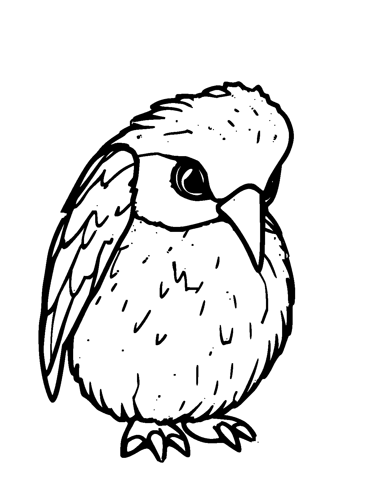 Line-art coloring page of Eid, thick outlines, centered
