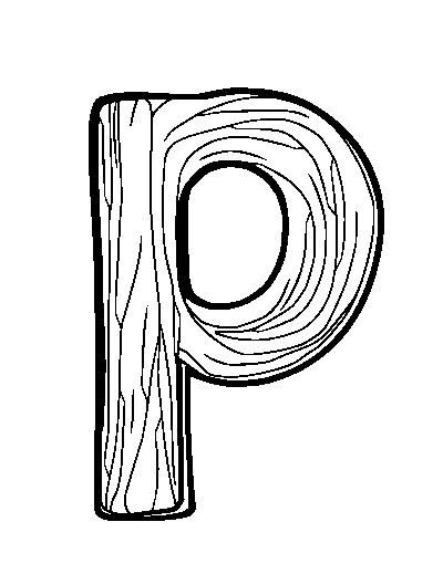 Letter P