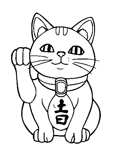 Maneki-neko the Lucky Cat